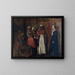 Una visita a la antigua amante - Winslow Homer — cuadro enmarcado en la pared