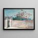Un muro en Nassau - Winslow Homer — cuadro enmarcado en la pared