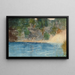 Fuente azul Florida - Winslow Homer — cuadro enmarcado en la pared
