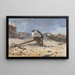 Niño con ancla - Winslow Homer — cuadro enmarcado en la pared