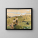 de chicos en una colina - Winslow Homer — cuadro enmarcado en la pared