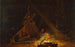 Fuego de campamento - Winslow Homer — vista de la obra