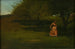 Jugador de croquet - Winslow Homer — vista de la obra