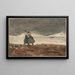 Peligro - Winslow Homer — cuadro enmarcado en la pared