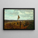Desafío invitando a un disparo antes de Petersburgo - Winslow Homer — cuadro enmarcado en la pared
