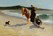 Cabeza de Águila Manchester Massachusetts marea alta - Winslow Homer — vista de la obra