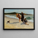 Cabeza de Águila Manchester Massachusetts marea alta - Winslow Homer — cuadro enmarcado en la pared