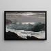 Mañana después de una tormenta en el mar - Winslow Homer — cuadro enmarcado en la pared