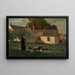 Farmyard Scene - Winslow Homer — framed artwork on a wall