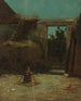 de la corte de granja francesa - Winslow Homer — vista de la obra