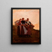 Escuche la alondra - Winslow Homer — cuadro enmarcado en la pared