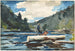 explotación forestière sur le fleuve Hudson - Winslow Homer — vista de la obra