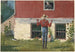 En el jardín Campo rústico - Winslow Homer — vista de la obra