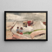 Camp indio Roberval PQ - Winslow Homer — cuadro enmarcado en la pared