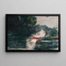 Bar negro tamaño natural - Winslow Homer — cuadro enmarcado en la pared