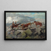 Mont Washington - Winslow Homer — cuadro enmarcado en la pared