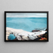 Natural Bridge in Bermuda - Winslow Homer — framed artwork on a wall