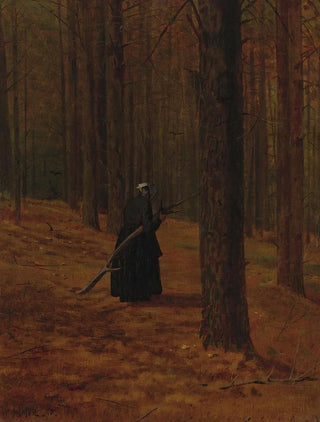 Winslow Homer - Old Woman Gathering Faggots.webp