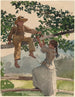 Sobre la valla - Winslow Homer — vista de la obra