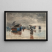Sobre la arena - Winslow Homer — cuadro enmarcado en la pared