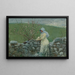Flores de duraznero - Winslow Homer — cuadro enmarcado en la pared