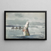 Brochet, lago Saint-Jean, pesca de la ouananiche - Winslow Homer — cuadro enmarcado en la pared