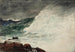 Prouts Neck Olas en la playa - Winslow Homer — vista de la obra