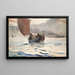 la devolución de los barcos de pesca - Winslow Homer | Cuadro — cuadro enmarcado en la pared