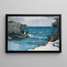Rugged Coastline Painting, Bermuda - Winslow Homer — framed artwork on a wall