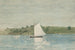 Navegando en aguas tranquilas - Winslow Homer — vista de la obra