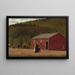 La hora de la escuela - Winslow Homer — cuadro enmarcado en la pared