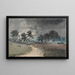 Storm in the Bahamas - Winslow Homer — framed artwork on a wall