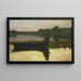 Atardecer - Winslow Homer — cuadro enmarcado en la pared