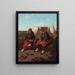 La pipe Brierwood - Winslow Homer — cuadro enmarcado en la pared
