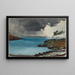 L'Orage qui approche - Winslow Homer — cuadro enmarcado en la pared