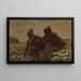 Los recolectores de algodón - Winslow Homer — cuadro enmarcado en la pared