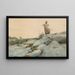 La recolectora de haces - Winslow Homer — cuadro enmarcado en la pared