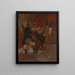El Estudio - Winslow Homer — cuadro enmarcado en la pared