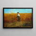 El veterano en un nuevo campo - Winslow Homer — cuadro enmarcado en la pared