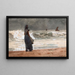 El vigía en Tynemouth - Winslow Homer — cuadro enmarcado en la pared