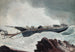 La Goélette naufragée - Winslow Homer — vista de la obra