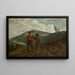 Dos guías - Winslow Homer — cuadro enmarcado en la pared