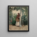 Under a Palm Tree - Winslow Homer — framed artwork on a wall