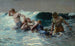 Corriente de retorno - Winslow Homer — vista de la obra