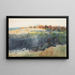 Valle y colina - Winslow Homer — cuadro enmarcado en la pared