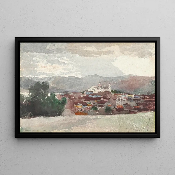 Vista de Santiago de Cuba - Winslow Homer — cuadro enmarcado en la pared