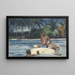 Divers of the West Indies - Winslow Homer — framed artwork on a wall