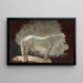 Yegua Blanca - Winslow Homer — cuadro enmarcado en la pared