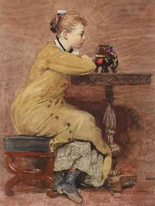Winslow Homer - Woman and Elephant.webp