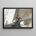 Joven chica en yachting - Winslow Homer — cuadro enmarcado en la pared
